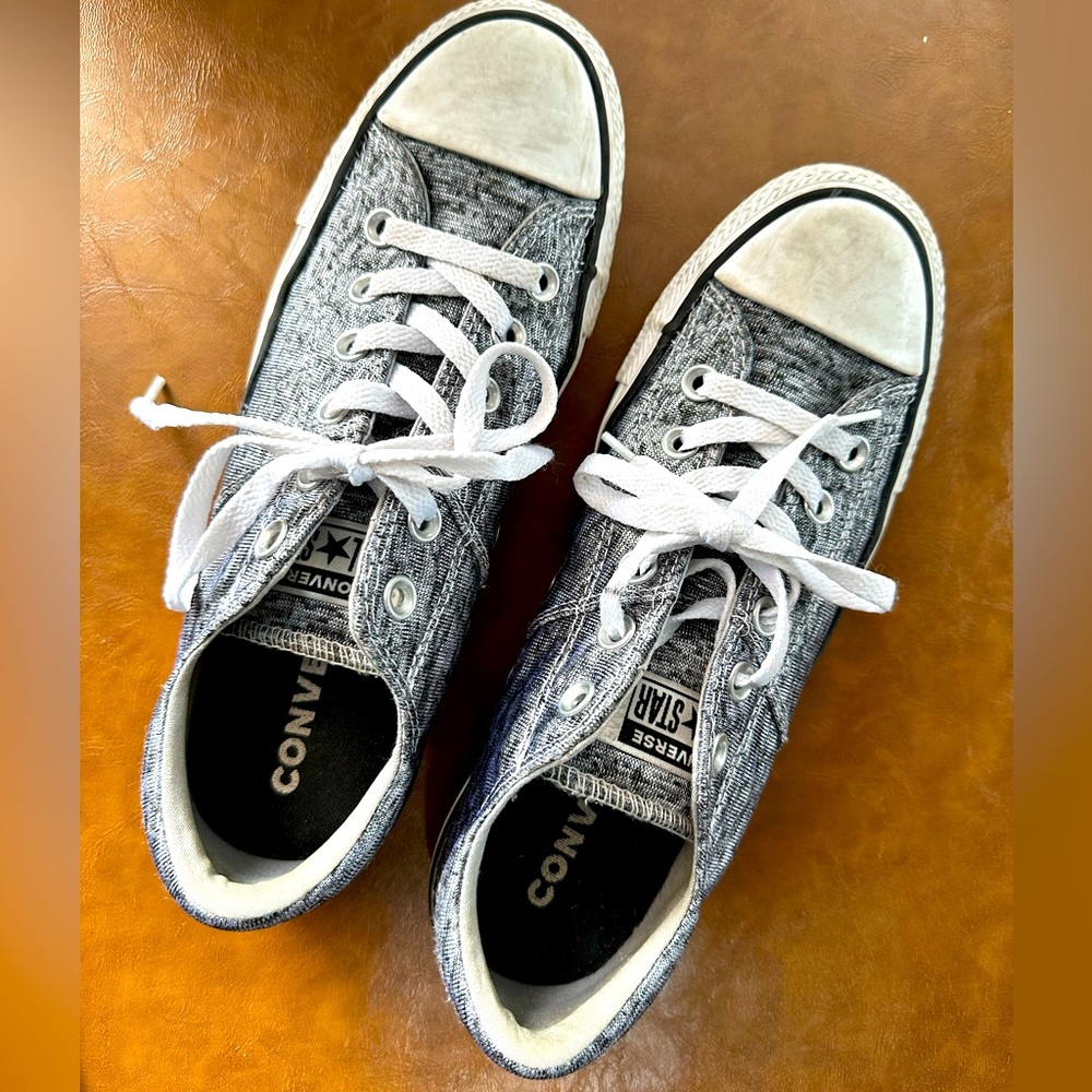 RARE Converse Heather Grey All Star